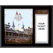 Kentucky Derby 144 12" x 15" Sublimated "I Was There" Ticket Plaque