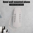 thumbnail image 3 of Teléfono de Montaje en Pared Para Oficina de Hotel, Teléfono de Pared Con Rellamada de Timbre Ajustable Con Volumen y Cable, 3 of 7