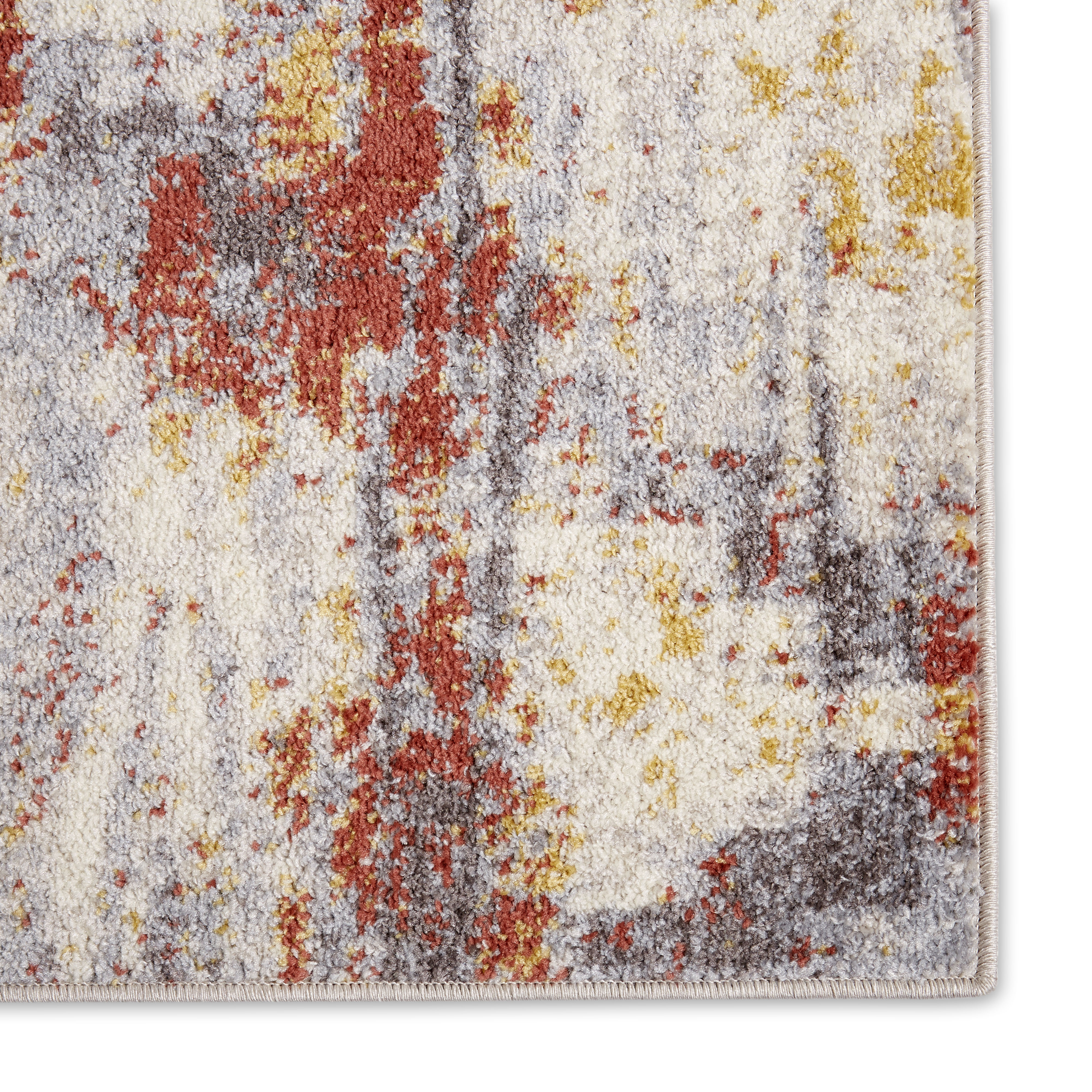 Home Dynamix Venice Cameo Contemporary Abstract Area Rug, Gray Terra, 5' 3" x 7' 3" Rectangle