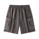 thumbnail image 1 of Pantalones Ligeros de Trabajo de los Hombres, Verano Casual Suelto, Ropa Exterior Versátil Cortos Recortados para Hombres, 1 of 2