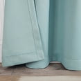 thumbnail image 5 of Superior Blackout Solid Light Filtering Grommet Curtain Panel Set, 46" x 84", Green Lily, 5 of 14