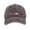 Brown, variant on Distressed Cotton Baseball Cap Embroidered Lettering Pattern Adjustable Vintage Style for Travel Souvenir and Daily Casual Wear