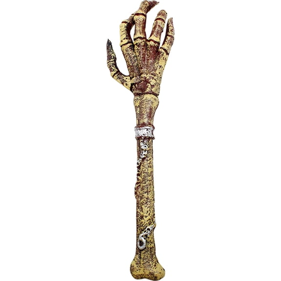 Dark Arts Necromancer Wizard Skeleton Scepter Costume Accessory