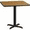 Natural, variant on Flash Furniture 30'' Square Natural Laminate Table Top with 22'' x 22'' Table Height Base