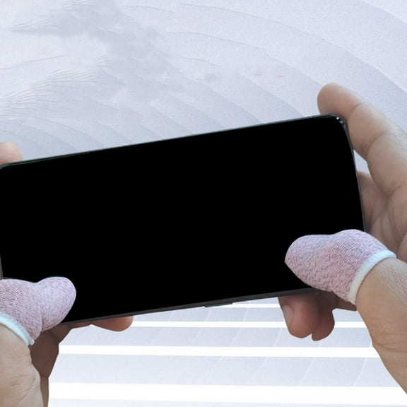 LEORX Elastic Carbon Fiber Thumb Sleeve for Sweaty Fingers 13Pairs