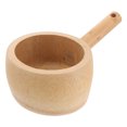 thumbnail image 4 of 1PC Bamboo Water Scoop Spoon Soup Spoon Multipurpose Round Water Ladle Dipper for Home Kitchen, 4 of 6