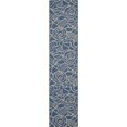 thumbnail image 1 of Safavieh Courtyard Blue Indoor Outdoor Rug - Runner 2'4" x 12', 1 of 4