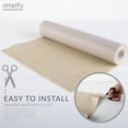 thumbnail image 4 of Simplify 10 Square feet Smooth Surface Shelf Liner in Taupe PVC, 4 of 8