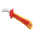 thumbnail image 1 of Insulated Disassembly Knife 1000V Magnetic Cable Stripping Tool for Electricians, Ergonomic Handle, Durable Steel Blade, 1 of 5