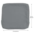 thumbnail image 7 of YEERSWAG 4pcs Outdoor Cushion Cover Chair Cover Anti-fading Waterproof ( Only Cover), 7 of 7
