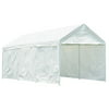 Quictent 20 x 10 Heavy Duty Carport Gazebo Canopy Party Tent Garage Car Shelter White