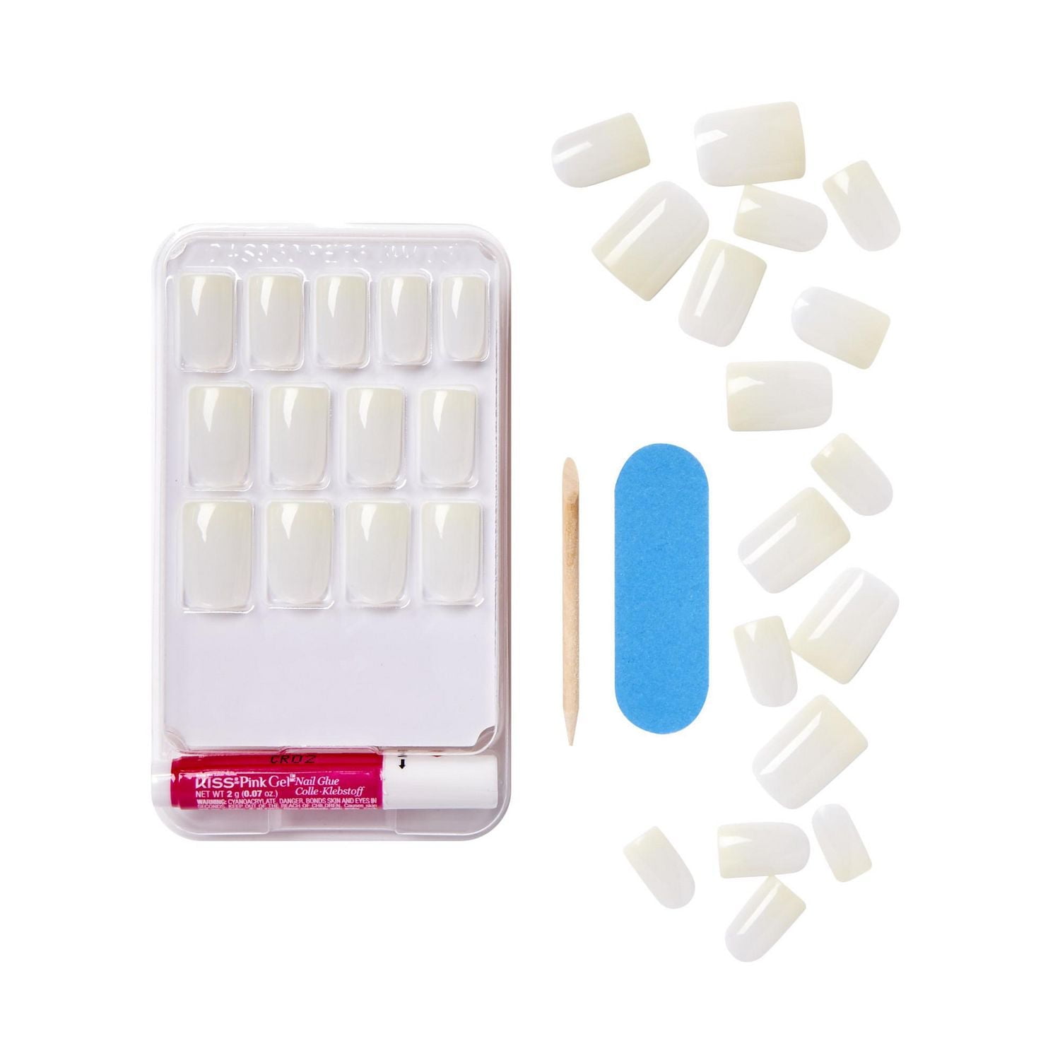 KISS Salon Acrylic - Fake Nails, 28 Count, Long