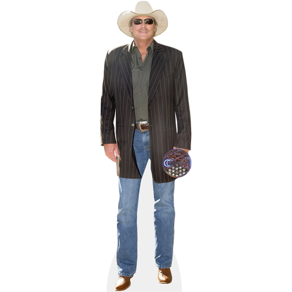 Alan Jackson (Hat) Mini Cardboard Cutout Standee