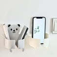 thumbnail image 6 of Remote Control Organizer Wall Mounted Phone Stand Storage Rack for Cellphones, 6 of 18