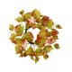 thumbnail image 5 of Corona artificial con forma de vela BLESIY corona de hojas de arce 25 cm centros de mesa adorno de granja de otoño, 5 of 8