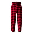 thumbnail image 3 of Turilly Mens Pants Fashion Men's Casual Plaid Loose Sport Plaid Pajama Pants Trousers, 3 of 5
