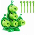 thumbnail image 2 of Plants and Zombies Toys Action Figures Zombies Toys Great Gifts for Kids and Fans,Birthday and Christmas Party（Pea pods+5 arrows）, 2 of 5