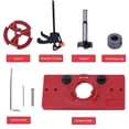 thumbnail image 4 of CEORPER Woodworking 35mm Hinge Jig Set Hinge Boring Jig Drilling Guide Locator Tool, 4 of 7