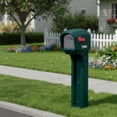 thumbnail image 3 of Step2 Spruce Mailmaster Standard Curbside Mailbox Post Cover with Dual Access Doors, 3 of 4