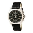 thumbnail image 1 of Seiko Men's SNAE31P2 Black Dial Black Leather Strap Chronograph Alarm Watch, 1 of 1