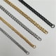 thumbnail image 5 of Collar de molino de seis lados de acero de titanio europeo y americano de moda con revestimiento de vacío grueso dominante con cadena de una sola hebilla, cadena retorcida de venta caliente, 5 of 5
