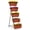 Brick-red, variant on Vertical Garden Bed 5 Tier Vertical Raised Garden Planter Standing Herb Garden Planter Tiered Flower Planter Boxes for Outdoor Plants Brick-Red