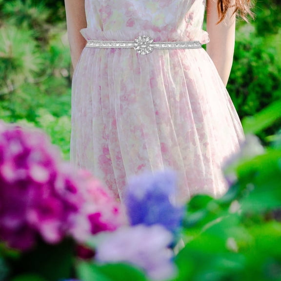 SOPOTUTU Sparkly Belt Waist Belt For Women Cloth 1Pcs Great For Gowns In Formal Events