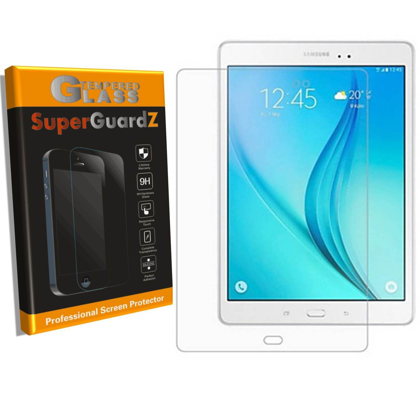 9.7" 5 Pack Clear Tablet Screen Protector For Samsung Galaxy Tab S3 Wi-Fi 