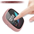 thumbnail image 3 of Integrated PC & Tempered Glass Smartwatch Case, Durable Protective Cover, 3 of 7