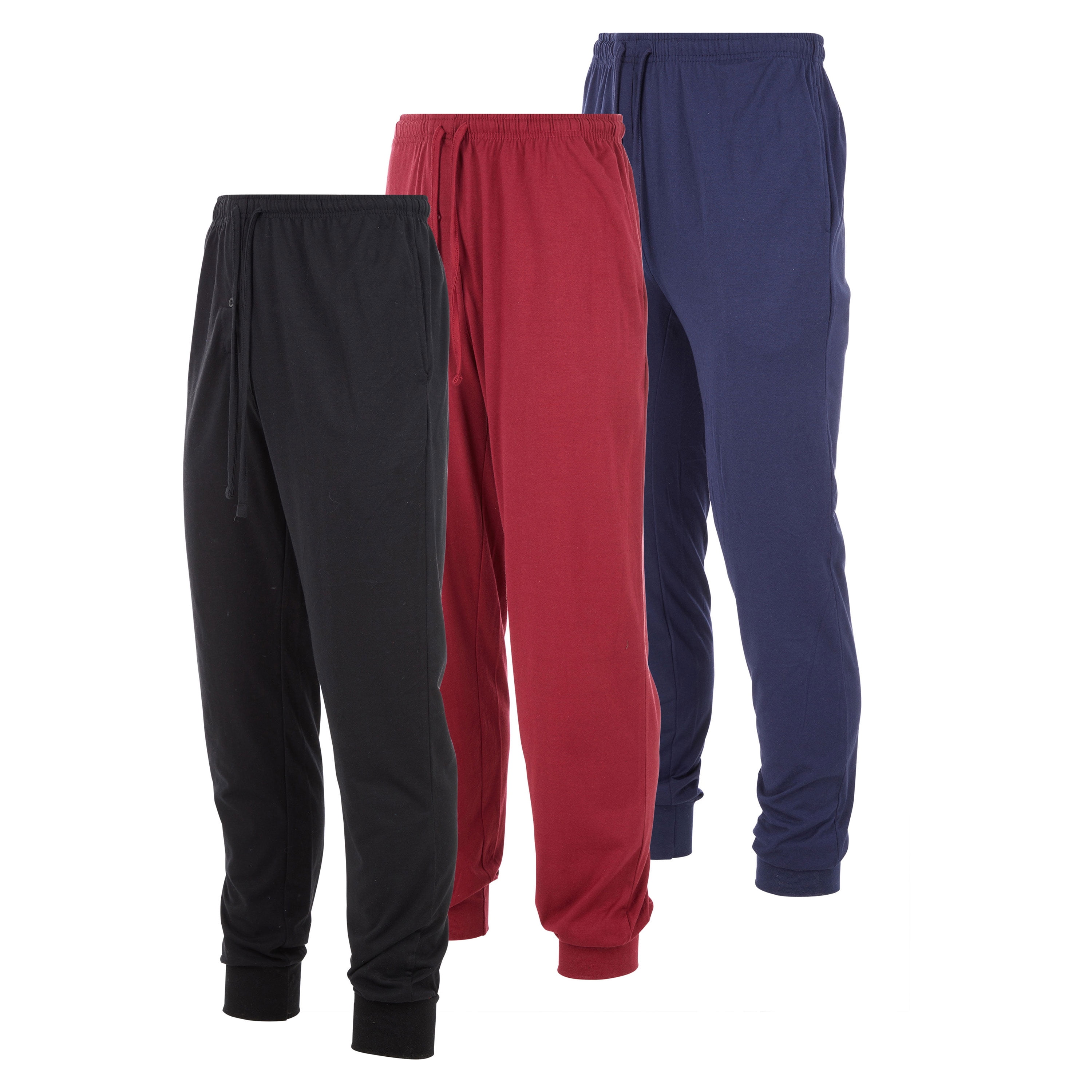 DARESAY Mens Lightweight Knit Lounge Pants, Mens Jogging Pants, Mens