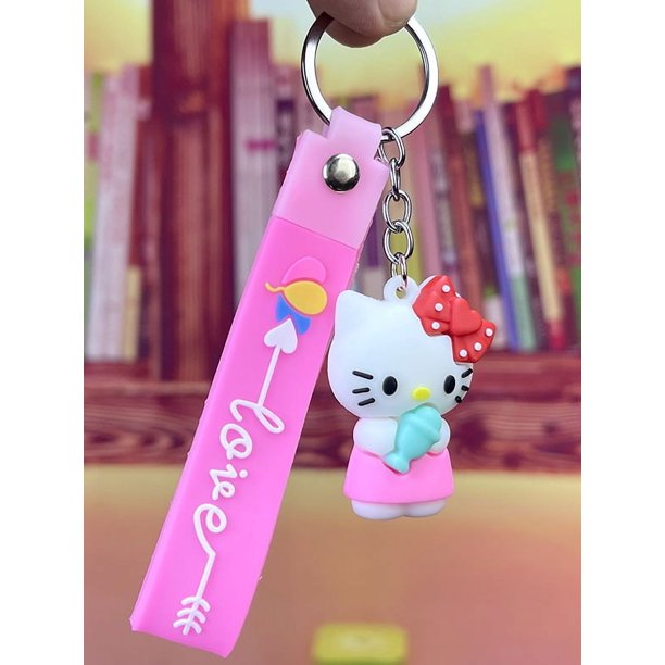 Hellos Kitty My Melody Pudding Doll KT llavero de gato mujeres dije para chicas bolsos llaveros accesorios colgante coche nuevo llavero