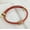 Red, variant on Fashion Devil's Eye Color Steel Rope Eye Bracelet