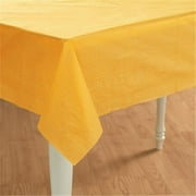 Creative Converting 193348 School Bus Yellow- Yellow Paper Tablecover