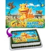 Gon Dinosaur Edible Cake Image Topper Personalized Picture 1/4 Sheet (8"x10.5")