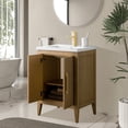 thumbnail image 3 of Vanity Art 24” Single Sink Bathroom Vanity Cabinet with Ceramic Countertop, 3 of 9