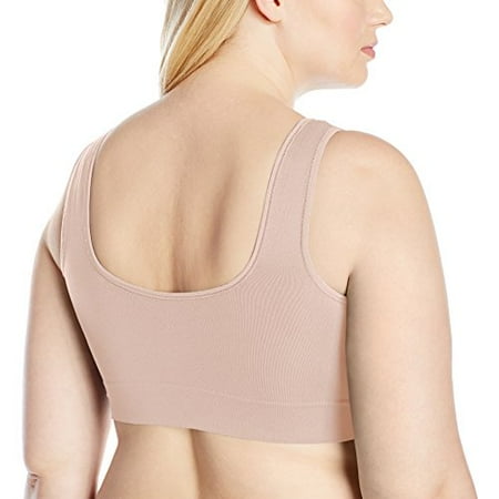 Just My Size Pure Comfort Women S Front Close Wirefree Bra 3x