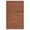 Light Brown, variant on SAFAVIEH Vintage Leather Christal Solid Area Rug, Black, 3' x 5'