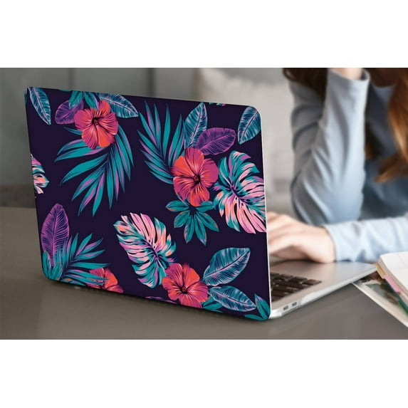 KSK KAISHEK Plastic Hard Shell Compatible 2023 - 2021 Released MacBook Pro 14" XDR Display Touch ID Model: A2442 & A2779 Flower 148