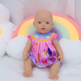 thumbnail image 4 of 4 Set Baby Doll Clothes for 13-16 Inch Dolls, 6 Pcs 14 Inch Doll Clothes Accessories Dress Outfits Skirts, Top, Pants, Jumpsuit (NO DOLL), 4 of 9
