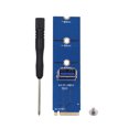 thumbnail image 2 of Adaptador Ngff A Usb 3.0 Tmvgtek Convertidor De Adaptador Hembra M.2 Ngff M Key A Usb 3.0 Para Minería Pcie X4 Riser Likrtyny Para estrenar, 2 of 3