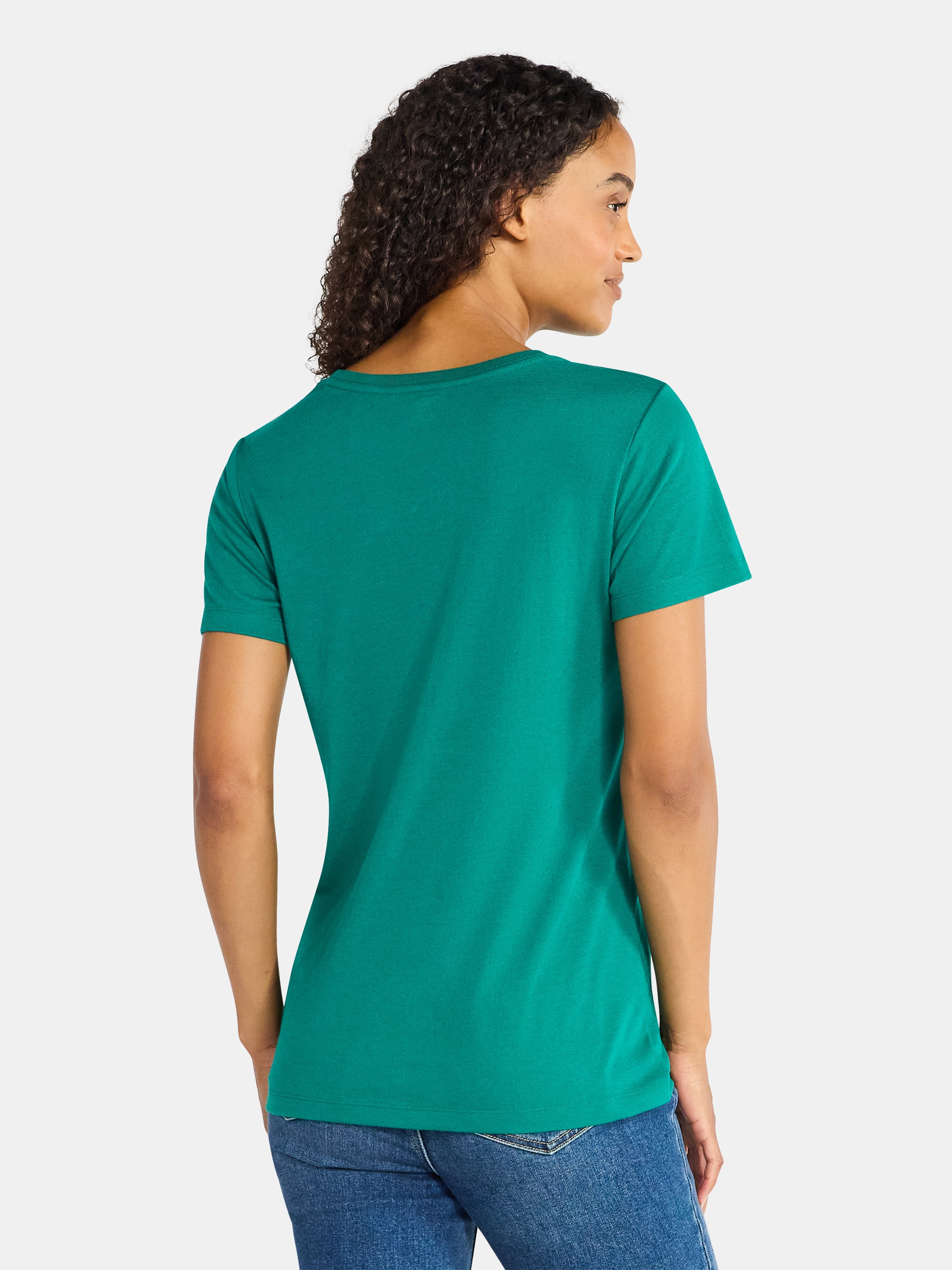 Christmas Women's Bow Tree Graphic Tee from Holiday Time, Sizes S-XXXL