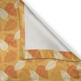 thumbnail image 6 of Ambesonne Burnt Orange Grommet Curtain, Foliage Nature Theme, 50" x 54", Burnt Orange Orange, 6 of 6