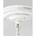 thumbnail image 2 of Samsa 16 in. 4-Light Indoor Weathered White and Matte Gold Finish Chandelier with Light Kit, 2 of 6