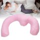 thumbnail image 1 of Almohadas del embarazo poliéster de la almohada del cuerpo del durmiente lateral para el regalo ANGGREK Otros, 1 of 8