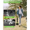 thumbnail image 3 of 28" Pooper Scooper, Foldable Dog Pooper Scooper with Unbreakable Material and Durable Spring for Grass and Gravel, Green, 3 of 7