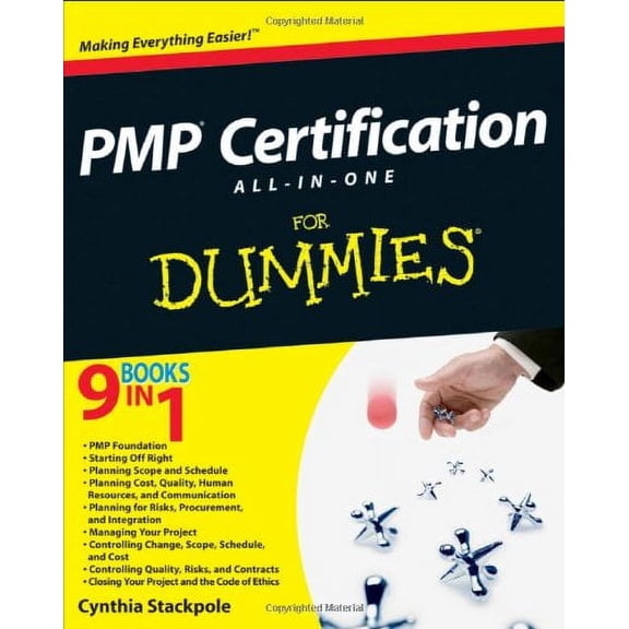 Pre-Owned PMP Certification All-in-One Desk Reference For Dummies Paperback