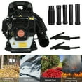 thumbnail image 6 of Huepoe 2 Stroke Leaf Blower with Backpack, Cordless Leaf Blowers for Lawn Care, 52CC 550CFM Gas Powered Blower with Extention Tube for Home Blowing Leaf, Snow Blowing,Dust, 6 of 10