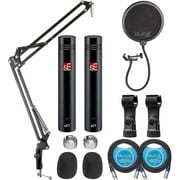 sE Electronics SE7 Small-Diaphragm Microphone with Blucoil Boom Arm, Pop Filter & XLR Cables