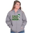 thumbnail image 5 of Betty Boop Irish St Patricks Day Zip Hoodie Sweatshirt Women Brisco Brands S, 5 of 6