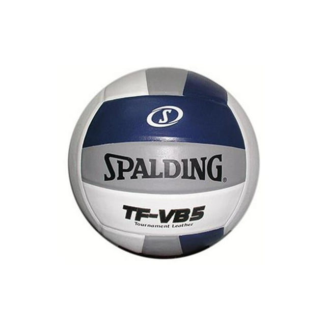 Spalding WC721348 Volleyball TF-VB5 avec Cuir Doré, Rouge & Blanc